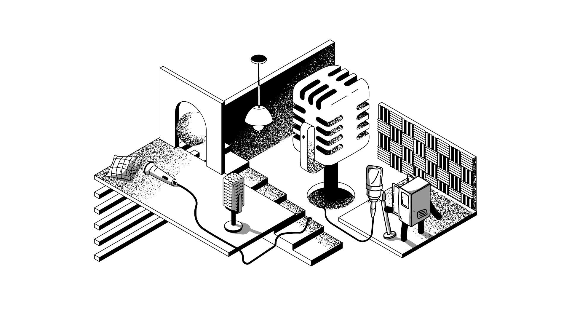 voice over microphone